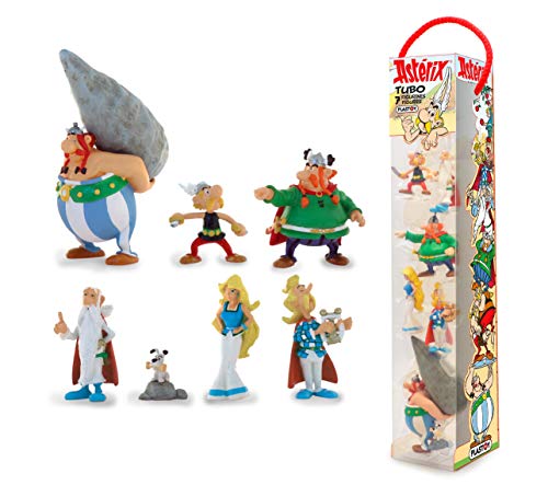 Plastoy -Asterix-Village Tube 7 Figurines