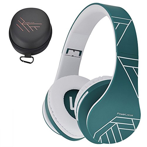 PowerLocus P2 – Auriculares Bluetooth inalambricos de Diadema Cascos Plegables, Casco Bluetooth con Sonido Estéreo Micro SD/TF, FM con micrófono y Audio Cable para Movil, PC, Tablet - Azul PowerLocus P2 – Auriculares Bluetooth inalambricos de Diadema Cascos Plegables, Casco Bluetooth con Sonido Estéreo Micro SD/TF, FM con micrófono y Audio Cable para Movil, PC, Tablet - Azul