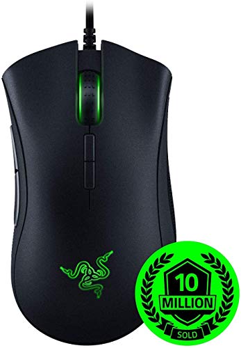 Razer DeathAdder Elite - Ratón  Esposts gaming, sensor óptico True 16000 5G dpi, interruptores de mouse mecánico Razer (hasta 50 millones de clics)