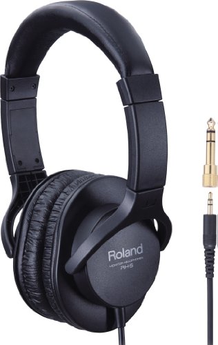ROLAND RH-5 - Auriculares para DJ (tipo cerrado), color negro