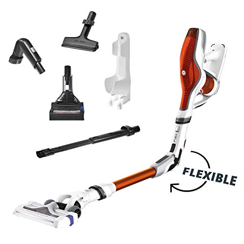 Rowenta Air Force Flex 560 RH9474WO Aspiradora de mano sin cable, tubo flexible para todos los rincones, hasta 35 minutos, accesorios para el hogar, coche y especial mascota Rowenta Air Force Flex 560 RH9474WO Aspiradora de mano sin cable, tubo flexible para todos los rincones, hasta 35 minutos, accesorios para el hogar, coche y especial mascota