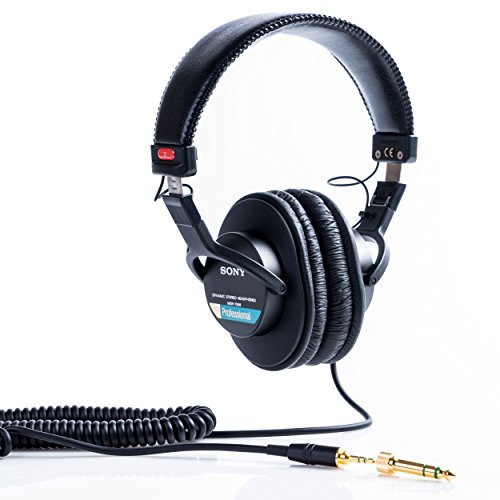 Sony MDR-7506 - Auriculares de diadema cerrados (reducción de ruido, 3.5 mm), negro Sony MDR-7506 - Auriculares de diadema cerrados (reducción de ruido, 3.5 mm), negro