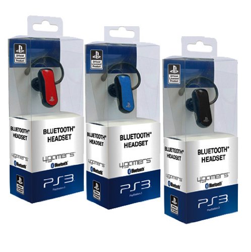 Sony PlayStation 3 - Auriculares Inalámbricos Con Bluetooth (surtido; colores: azul, rojo, negro)