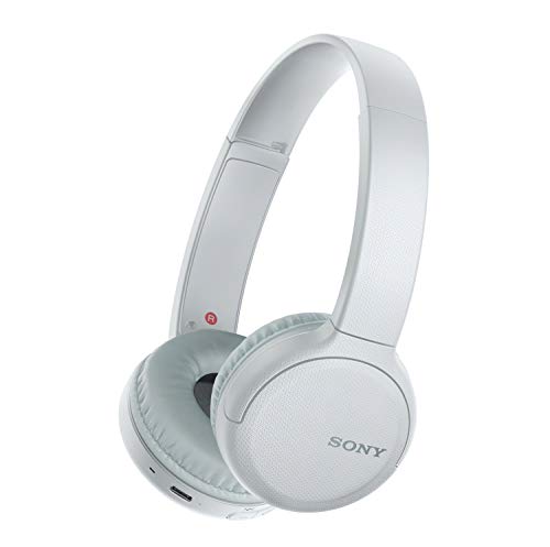 Sony WH-CH510 - ¿Muchas Llamadas y videollamadas Desde casa? Prueba Nuestros Auriculares de Diadema Bluetooth con hasta 35h de autonomía, Blanco