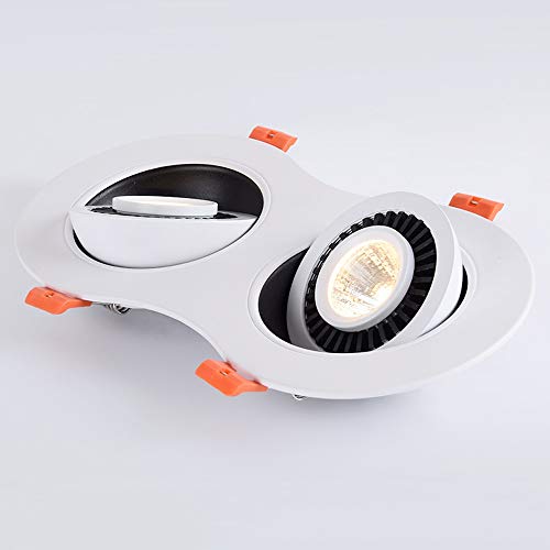 Sunny Lingt LED Downlight ahuecado 360 Ajuste del ángulo del proyector, de techo de 14W LED del punto de luz, 3000K / 4000K / 6000K luz blanca Vivienda, Techo moderno del accesorio de iluminación de l
