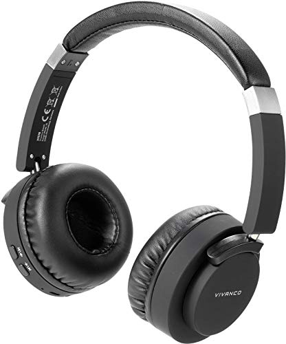 Vivanco BTHP 260 - Auriculares (Inalámbrico y alámbrico, Diadema, Binaural, Circumaural, 98 dB, Negro) Vivanco BTHP 260 - Auriculares (Inalámbrico y alámbrico, Diadema, Binaural, Circumaural, 98 dB, Negro)