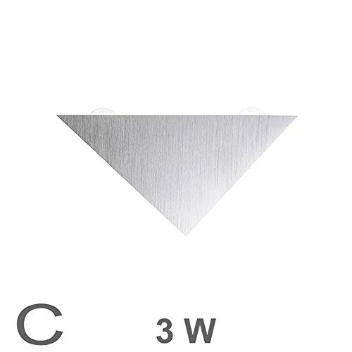Yfnhy 2Pcs Aplique de pared para interiores 2W 3W 4W 6W 8W, Aplique de pared Led Dormitorio Sala de estar Aplique de casa Pasillo Atico Aplique de pared 3W Blanco frío C Yfnhy 2Pcs Aplique de pared para interiores 2W 3W 4W 6W 8W, Aplique de pared Led Dormitorio Sala de estar Aplique de casa Pasillo Atico Aplique de pared 3W Blanco frío C