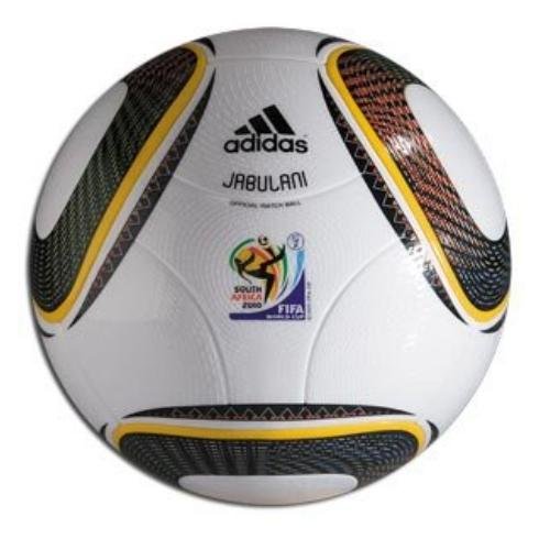 adidas 2010 du - Balón de fútbol de competición, Color Blanco/Negro, Talla DE: 5