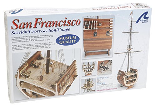 Artesanía Latina 20403. Maqueta de barco en madera Sección Galeón San Francisco 1/50