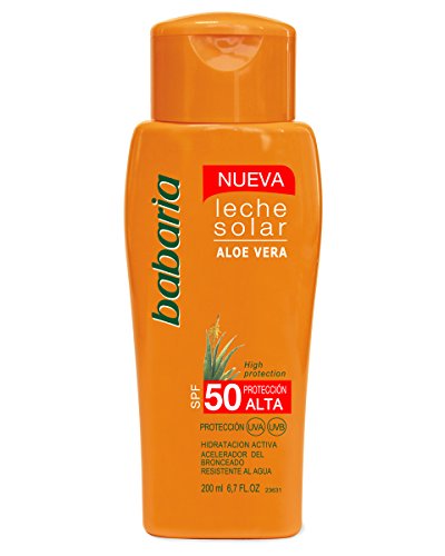 Babaria Leche Solar Aloe Vera SPF50-200 ml
