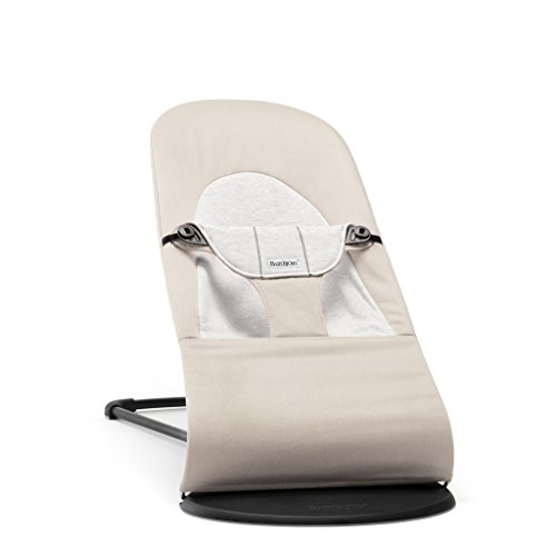 BABYBJÖRN Hamaca Balance Soft, Cotton/Jersey, Beige/Gris BABYBJÖRN Hamaca Balance Soft, Cotton/Jersey, Beige/Gris