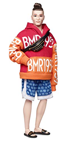 Barbie Ken Muñeco BMR 1959, look moño , regalo para niñas y niños 3-9 años (Mattel GHT93) , color/modelo surtido