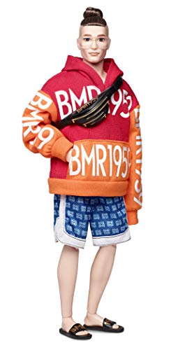 Barbie Ken Muñeco BMR 1959, look moño , regalo para niñas y niños 3-9 años (Mattel GHT93) , color/modelo surtido Barbie Ken Muñeco BMR 1959, look moño , regalo para niñas y niños 3-9 años (Mattel GHT93) , color/modelo surtido