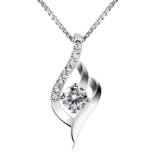 B.Catcher Collar Mujer Plata de Ley 925 ''Eres el amor de mi vida'' con Para Regalo Originales Cadena 45cm Longitud B.Catcher Collar Mujer Plata de Ley 925 ''Eres el amor de mi vida'' con Para Regalo Originales Cadena 45cm Longitud