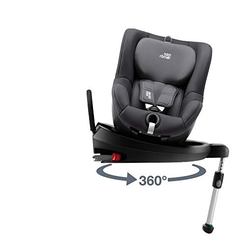 Britax Römer Silla de coche Nacimiento - 4 años, hasta 18 kg, DUALFIX2 R, ISOFIX, Grupo 0+/1, Storm Grey Britax Römer Silla de coche Nacimiento - 4 años, hasta 18 kg, DUALFIX2 R, ISOFIX, Grupo 0+/1, Storm Grey