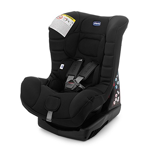 Chicco Eletta Comfort - Silla de coche, grupo 0+/1 (0-18 kg), 7,8 kg, color negro