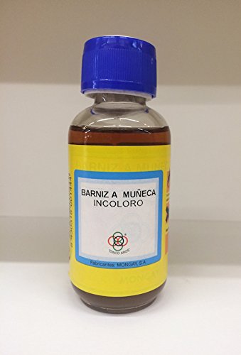 CINCO AROS Mongay - Barniz a Muñeca Incoloro (125 ml)