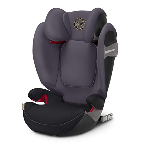 Cybex Gold - Silla de coche Solution S-Fix, para coches con y sin Isofix, Grupo 2/3 (15-36 kg), Desde los 3 hasta los 12 años aprox., Negro (Premium Black)