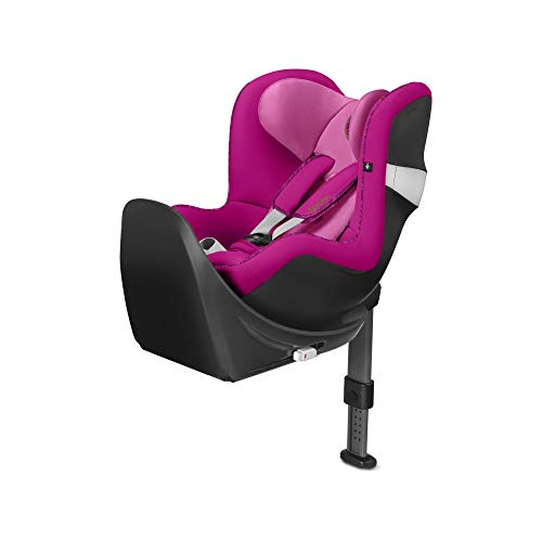 Cybex - Silla de coche grupo 0+/1 Sirona M2 i-size, desde el nacimiento hasta los 4 años, de 45 cm hasta 105 cm aproximadamente, 19 kg máximo, con base M, Rosa (Fancy Pink)