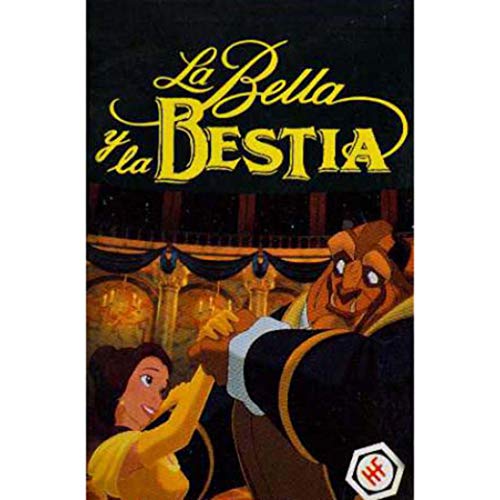 Disney Baraja La Bella Y la Bestia Fournier 1992