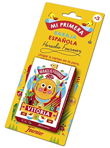 Fournier-Mi Primera Baraja Española Cartas Infantil, Multicolor (1030939) Fournier-Mi Primera Baraja Española Cartas Infantil, Multicolor (1030939)