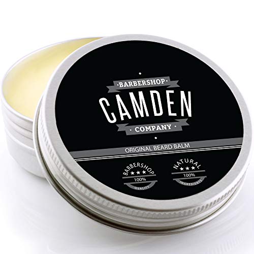 GANADOR 2020* ● Bálsamo/cera para la barba 'Original' de Camden Barbershop Company ● cuidado natural de la barba ● fresco aroma ● 60 ml