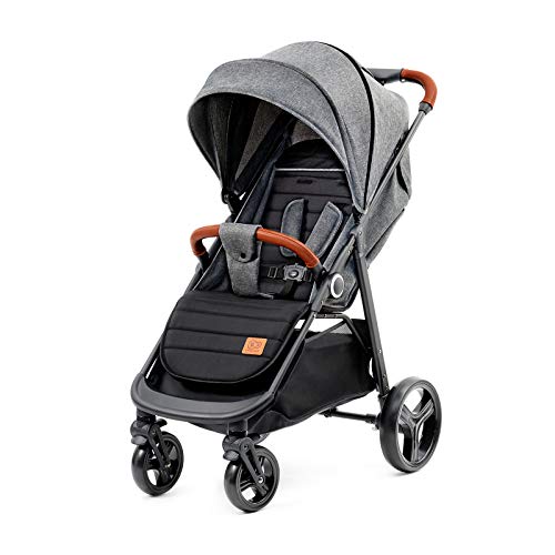 Kinderkraft Silla de Paseo GRANDE, Capota Desplegable, Niños Hasta 15 kg, Gris Kinderkraft Silla de Paseo GRANDE, Capota Desplegable, Niños Hasta 15 kg, Gris