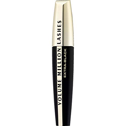 L´Oréal Paris Make Up Designer Volume Million Lashes Extra Black,  Máscara Pestañas Negro - 10,7 ml