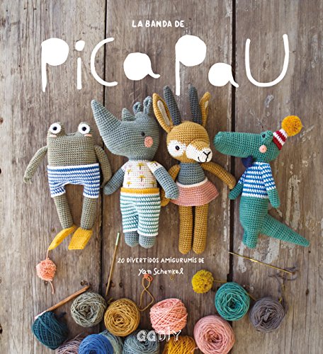 La banda de Pica Pau: 20 divertidos amigurumis (GGDiy)