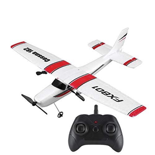 Lorenlli 2.4G 120m RC Plane Toy EPP Espuma Eléctrico Control Remoto al Aire Libre Planeador Control Remoto Avión ala Fija Aviones