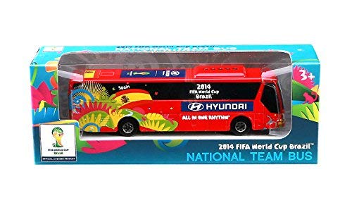 Maisto - Autobús Oficial FIFA Hyundai, Escala 1:95, Color Rojo (24023E) Maisto - Autobús Oficial FIFA Hyundai, Escala 1:95, Color Rojo (24023E)