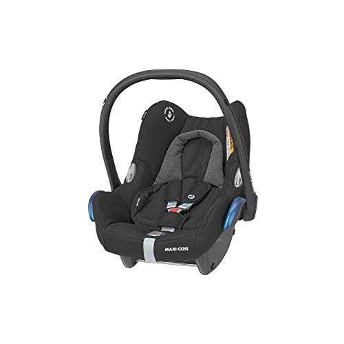 Maxi-Cosi CabrioFix Silla coche bebé, silla de auto infantil reclinable y de alta seguridad, portabebé 0 - 12 meses, 0 - 13 kg, color essential black Maxi-Cosi CabrioFix Silla coche bebé, silla de auto infantil reclinable y de alta seguridad, portabebé 0 - 12 meses, 0 - 13 kg, color essential black