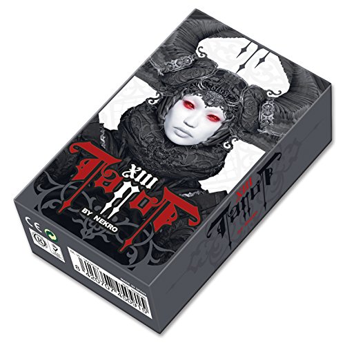 Naipes Fournier - Baraja de Tarot Nekro (Color Negro) Naipes Fournier - Baraja de Tarot Nekro (Color Negro)
