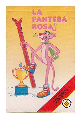 Naipes Heraclio Fournier Juego de Cartas La Pantera Rosa 1991