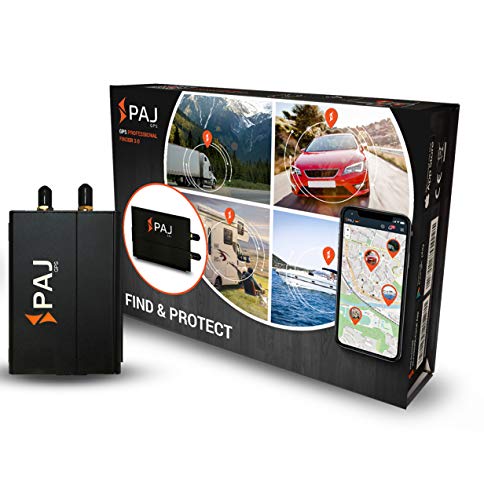 PAJ GPS Professional Finder 3.0 GPS- Marca Alemana- Localizador Protección Antirrobo de Coches, Motos y Camiones con conexión Directa a la batería- Seguimiento en Vivo