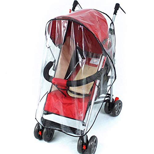 Protector de Lluvia para Silla de Paseo-WENTS Impermeable Confort Transparente Plegable Protector de Lluvia Universal para Silla de Paseo Protector de Lluvia para Silla de Paseo-WENTS Impermeable Confort Transparente Plegable Protector de Lluvia Universal para Silla de Paseo