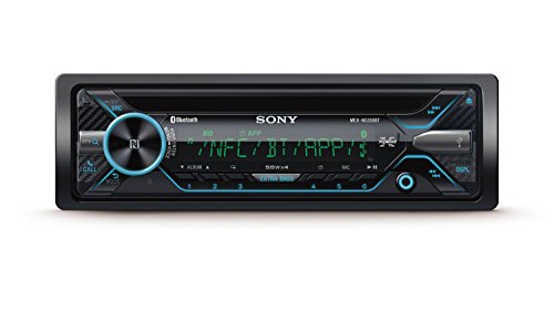 Sony MEXN5200BT - Radio CD (USB, Bluetooth, NFC, iluminación Variable, Micro Externo y Control de Voz Compatible iPhone y Android) Negro