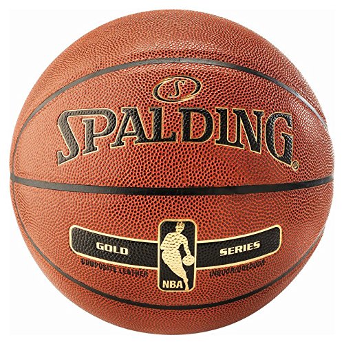 Spalding NBA Gold In/out 76-014Z Balón de Baloncesto, Unisex, Naranja, 7 Spalding NBA Gold In/out 76-014Z Balón de Baloncesto, Unisex, Naranja, 7