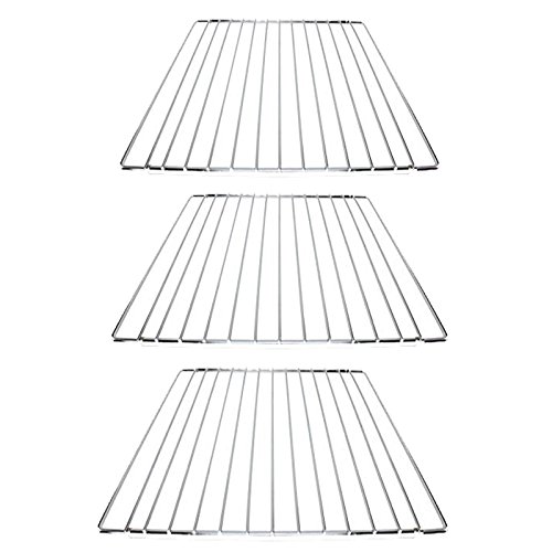 Spares2go Ajustable Extensible Horno Cocina estante con tuercas de bloqueo para Ace caravana/autocaravana (Pack de 3 estantes) Spares2go Ajustable Extensible Horno Cocina estante con tuercas de bloqueo para Ace caravana/autocaravana (Pack de 3 estantes)