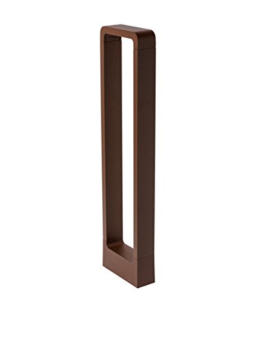 Sulion Rust Baliza LED para Exterior, Metal, Marrón, 16 X 5.5 X 65 cm