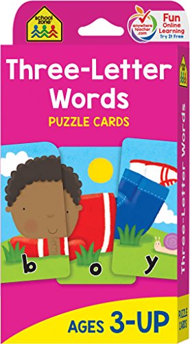 Three Letter Words: Puzzle Card