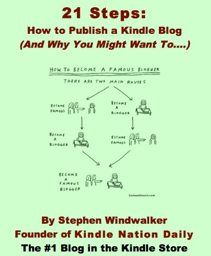 21 Steps: How to Publish a Kindle Blog (And Why You Might Want To….) (Download Instantly to Your PC, iPhone, iPod Touch, iPad, BlackBerry, Kindle or Other Kindle App!) (English Edition)