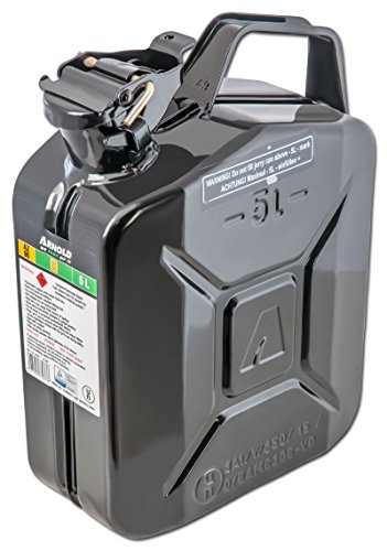 Arnold 6011-X1-2000 - Bidón para combustible (5 L), color negro