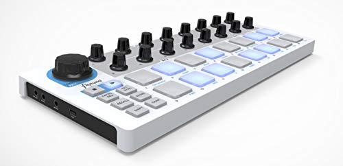 Arturia Beatstep - Controlador y secuenciador (16 pads), color blanco