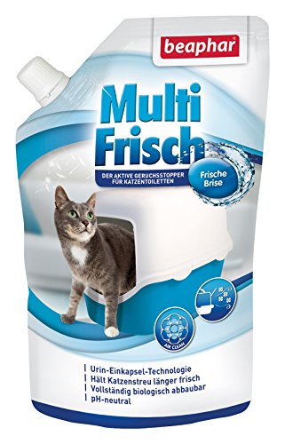 Beaphar Multi recién Brisa | neutralizador de olores para Gato nklos | alarga la Vida útil de Gato dispersa, Aromas de Brisa Fresca, 400 g Beaphar Multi recién Brisa | neutralizador de olores para Gato nklos | alarga la Vida útil de Gato dispersa, Aromas de Brisa Fresca, 400 g