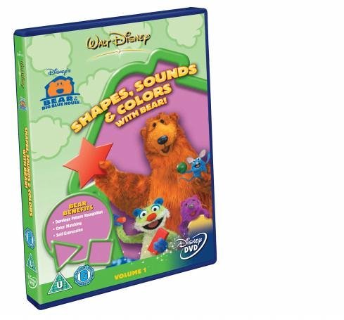Bear In The Big Blue House: Shapes, Sounds & Colours With Bear [Reino Unido] [DVD]