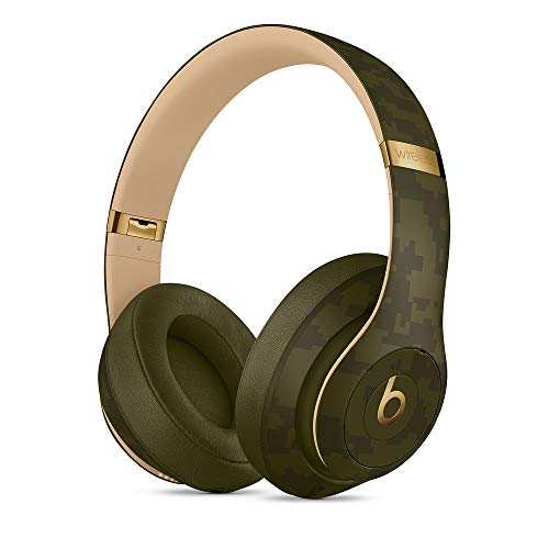 Beats by Dr. Dre Studio3 Inalámbrico Auriculares , Beats Camo Collection, Verde bosque