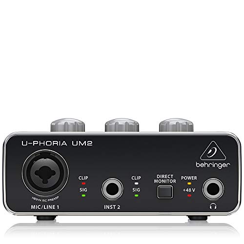 Behringer UM2 U-Phoria - Interfaz de Audio USB Behringer UM2 U-Phoria - Interfaz de Audio USB