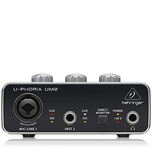 Behringer UM2 U-Phoria - Interfaz de Audio USB