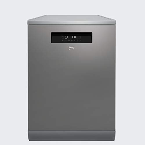 Beko DFN38530X lavavajilla Independiente 15 cubiertos A+++ - Lavavajillas (Independiente, Acero inoxidable, Tamaño completo (60 cm), Tocar, LCD, Cajón)